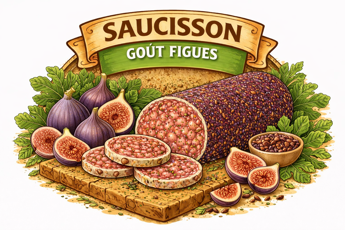 Saucisson figues 150g