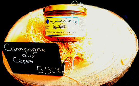Verrine de campagne aux cèpes 180g