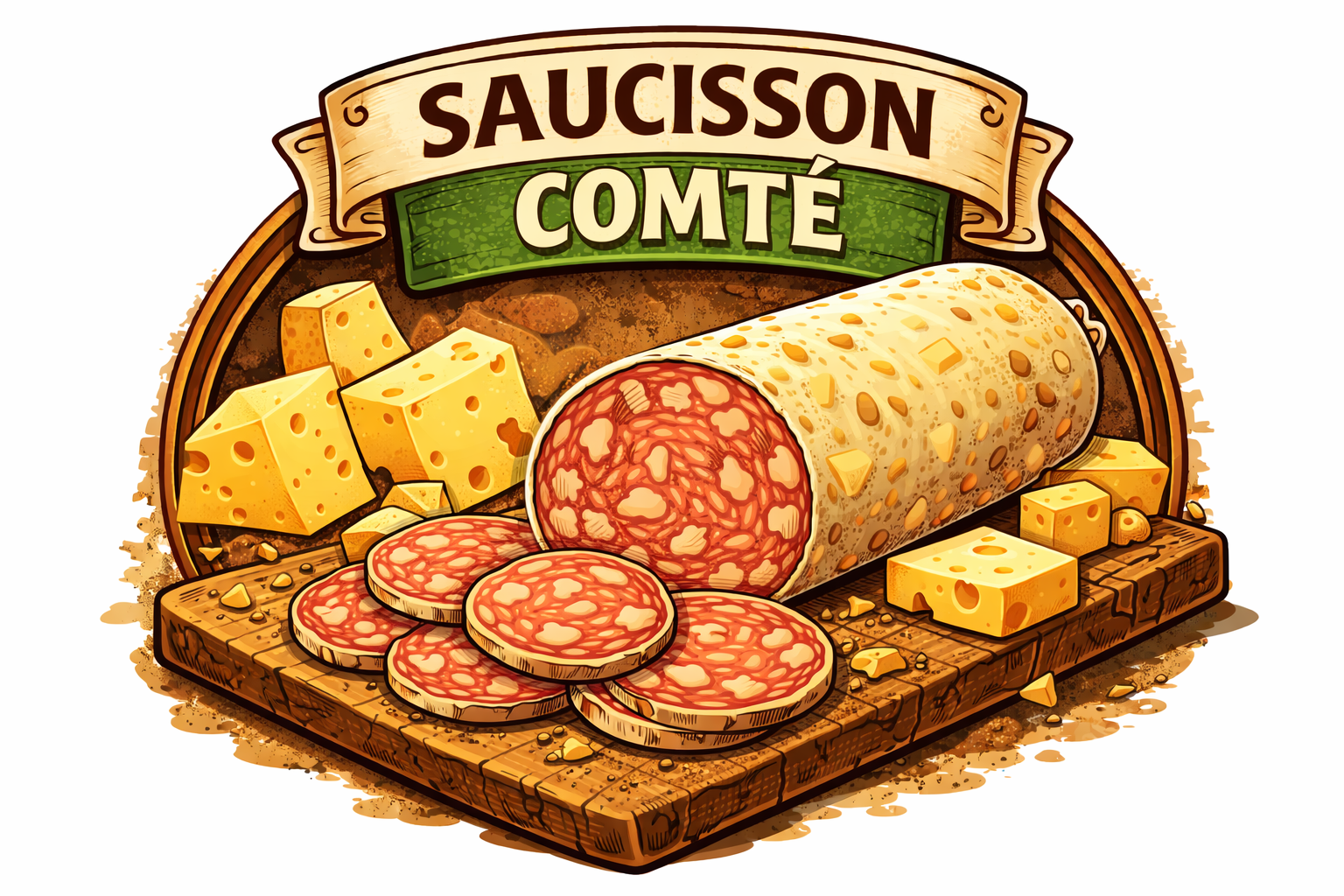 saucisson comté 150g