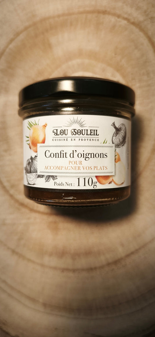 Confit d'oignons France bocal 110g
