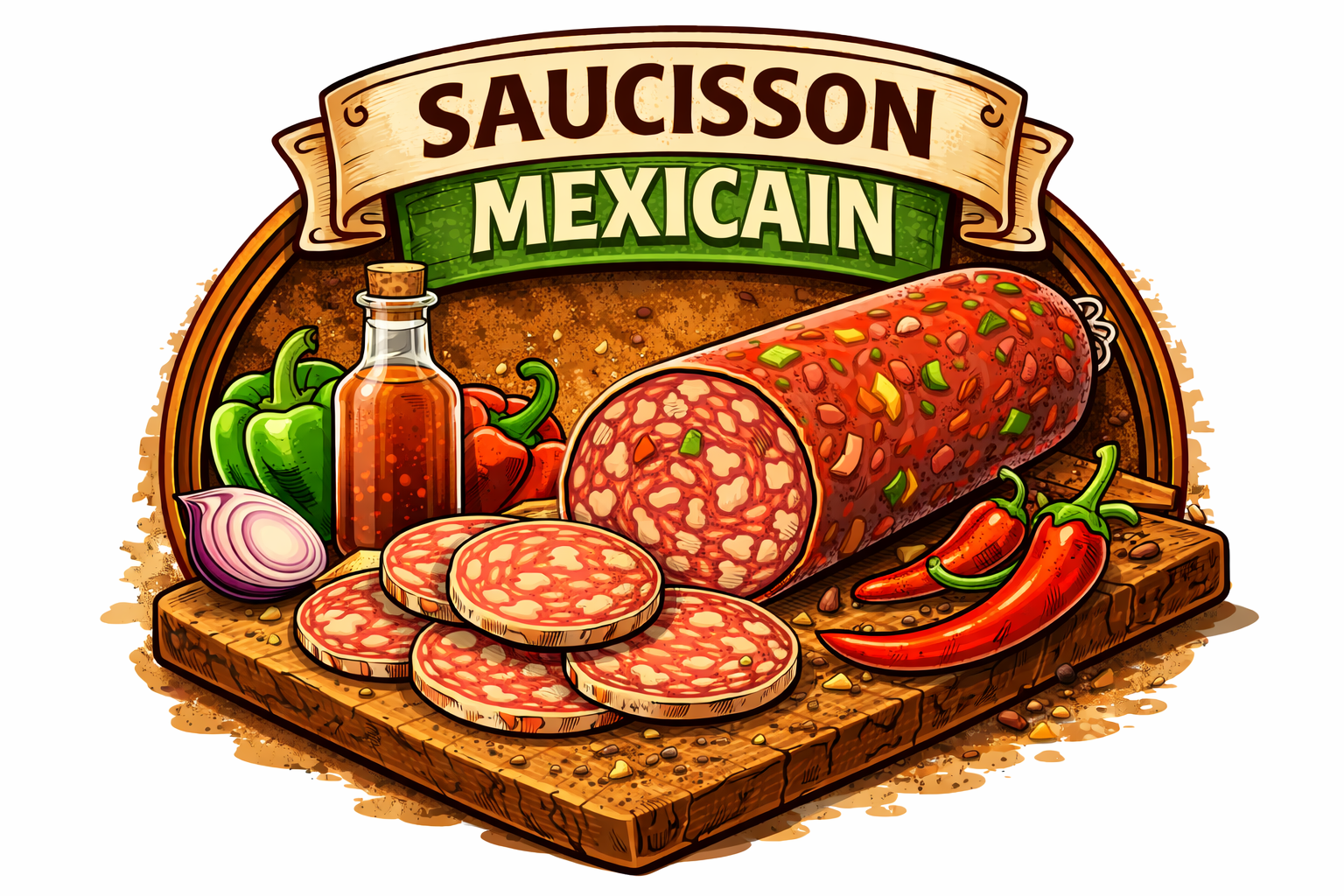 Saucisson mexicain 150g