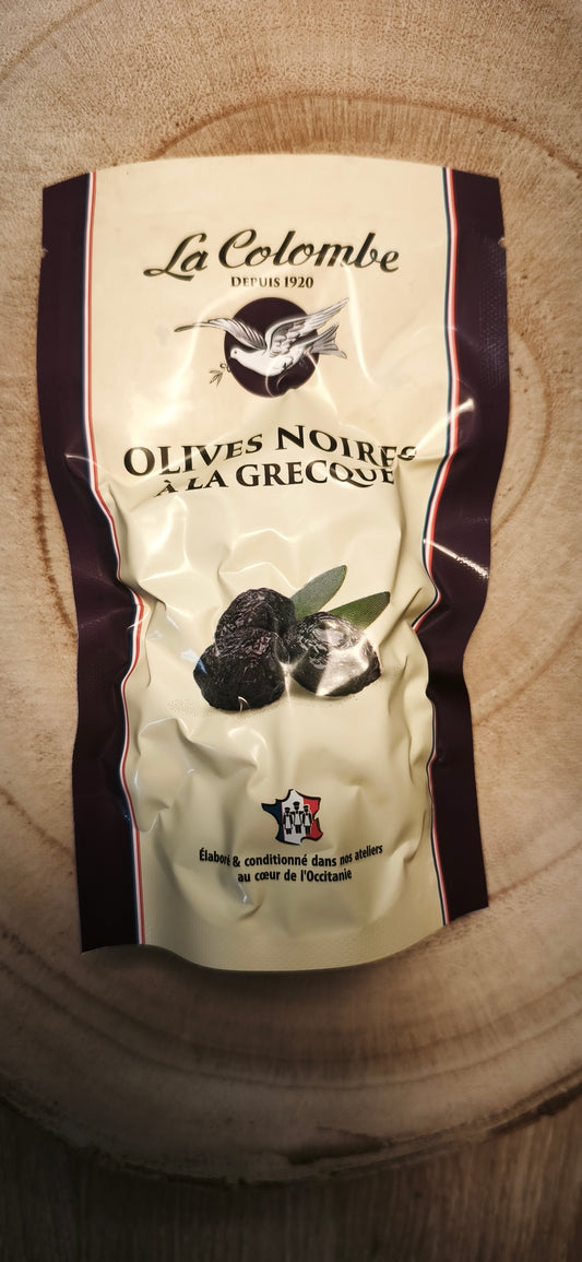 Olives noires grecque sachet 125g