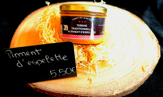 Terrine Traditionnel au Piment d'Espelette 180g