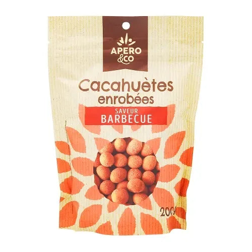 Cacahuètes enrobé barbecue
